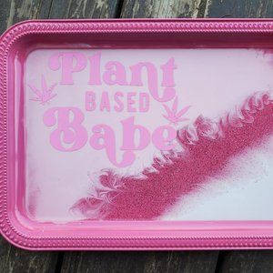 Plant Based Babe Rolling Tray